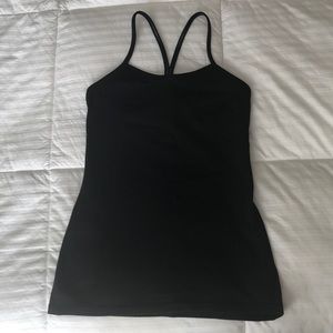 Racerback athletic tank top